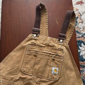 Vintage Carhartt Overalls with zippers on legs,48x28